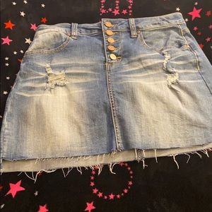 Jean skirt